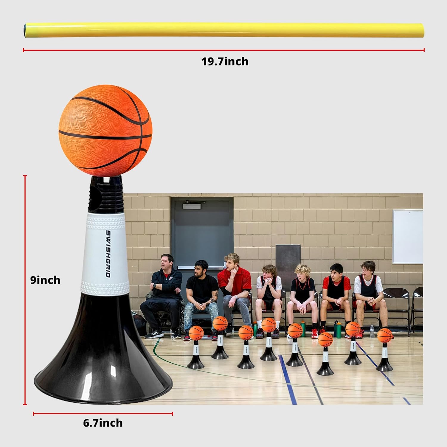Toddmomy 12pièces Cônes De Football Portables pour Entraînement Cônes Multifonctionnels PE De pour Football Basketball Et Sports Toddmomy 12pièces Cônes De Football Portables pour Entraînement Cônes Multifonctionnels PE De pour Football Basketball Et Sports